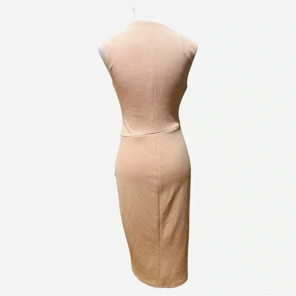 White House Black Market Pink Knit Sheath Dress Size 2 - Picture 4 of 10